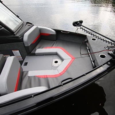Optional bow rider seat cushions