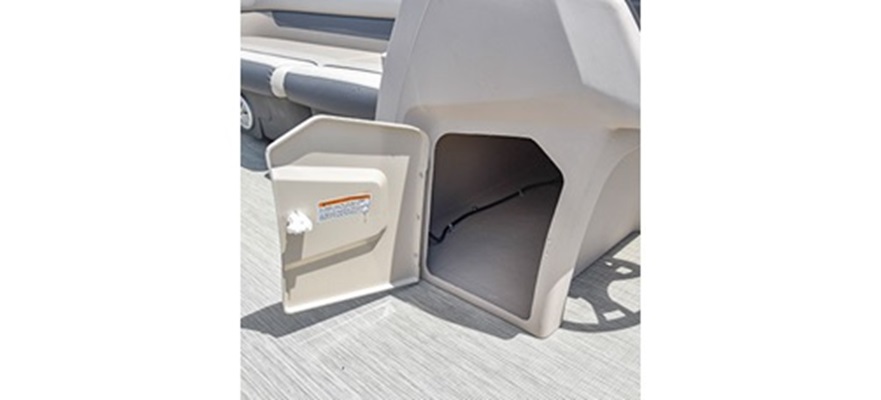 Optional console door