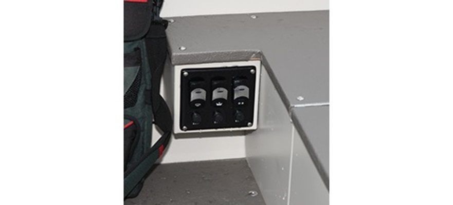 Optional control panel for electric package