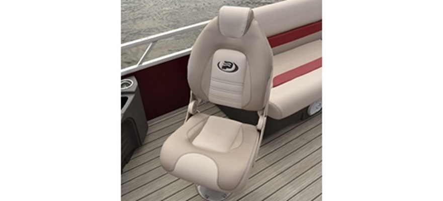 Swivel folding fishing seats