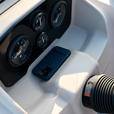 Helm pin tray
