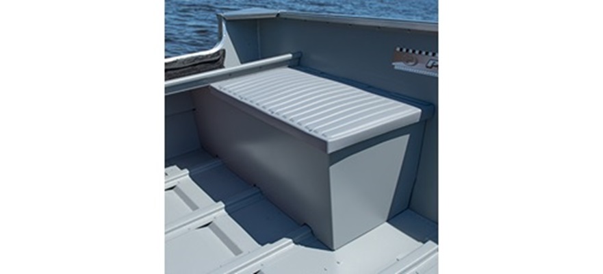 Durable ribbed polyethylene seat covering