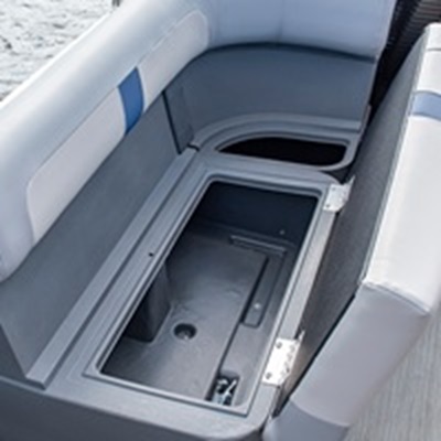 Storage under all lounges