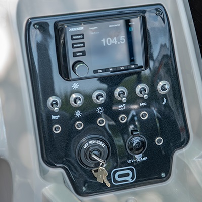 Molded switch Panel
