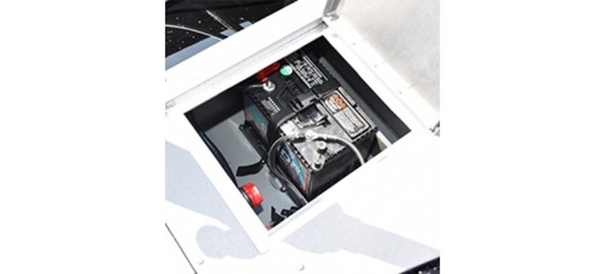 Rangement pour batterie