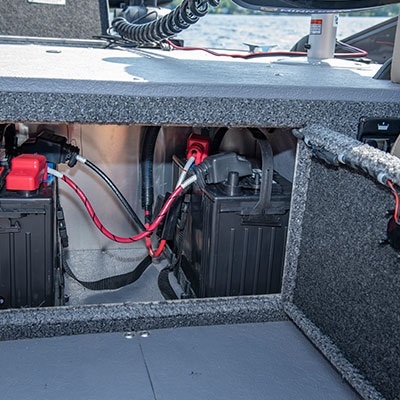 Rangement pour batterie (batterie non incluse)