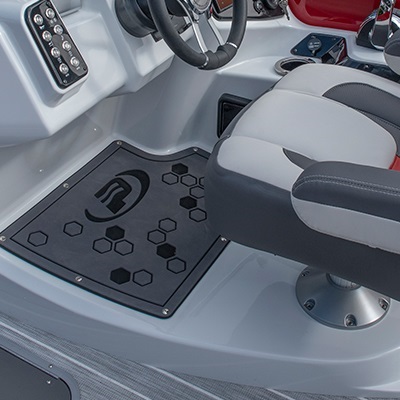 Console surélevée de style automobile